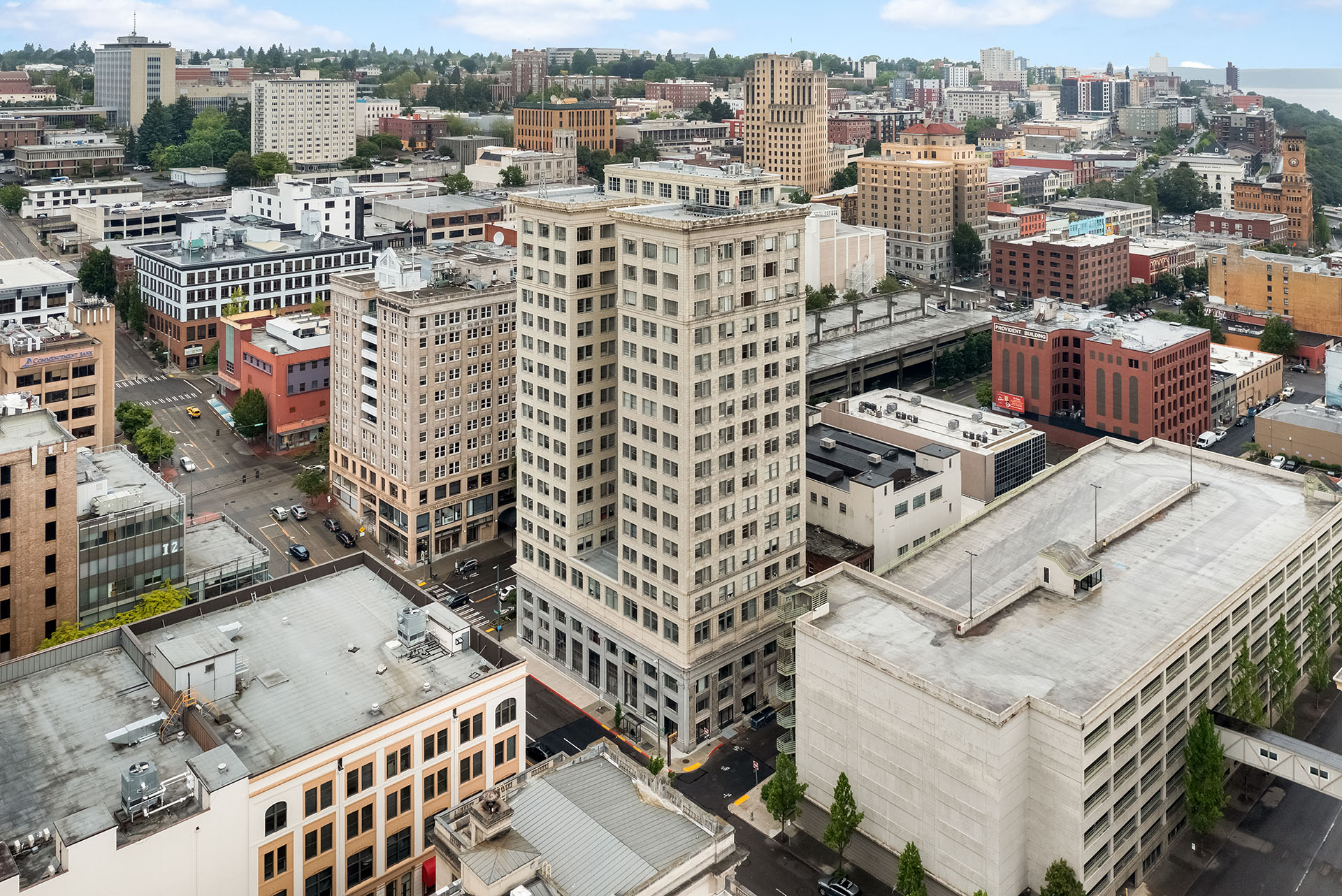 The Astor aerial