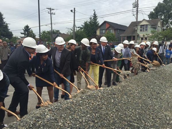 Ground Work Starts on Liberty Bank