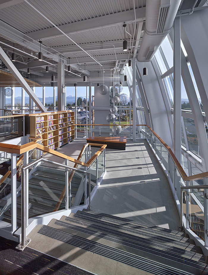 Lake Stevens High School stairs